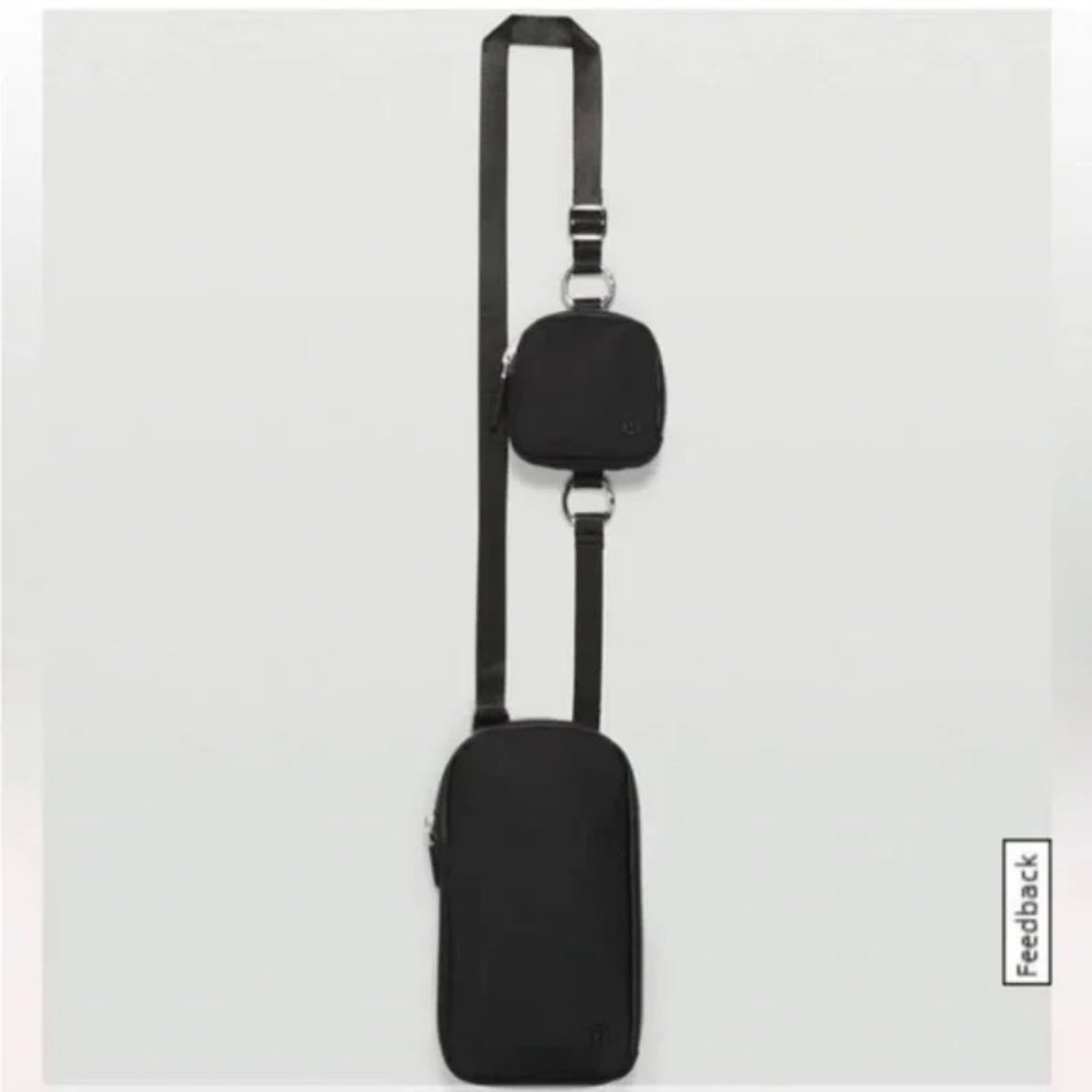 Lululemon Modular Phone Crossbody Bag - Black